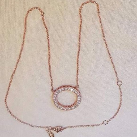 Pandora Circle of Sparkle Necklace - Picture 2 of 4